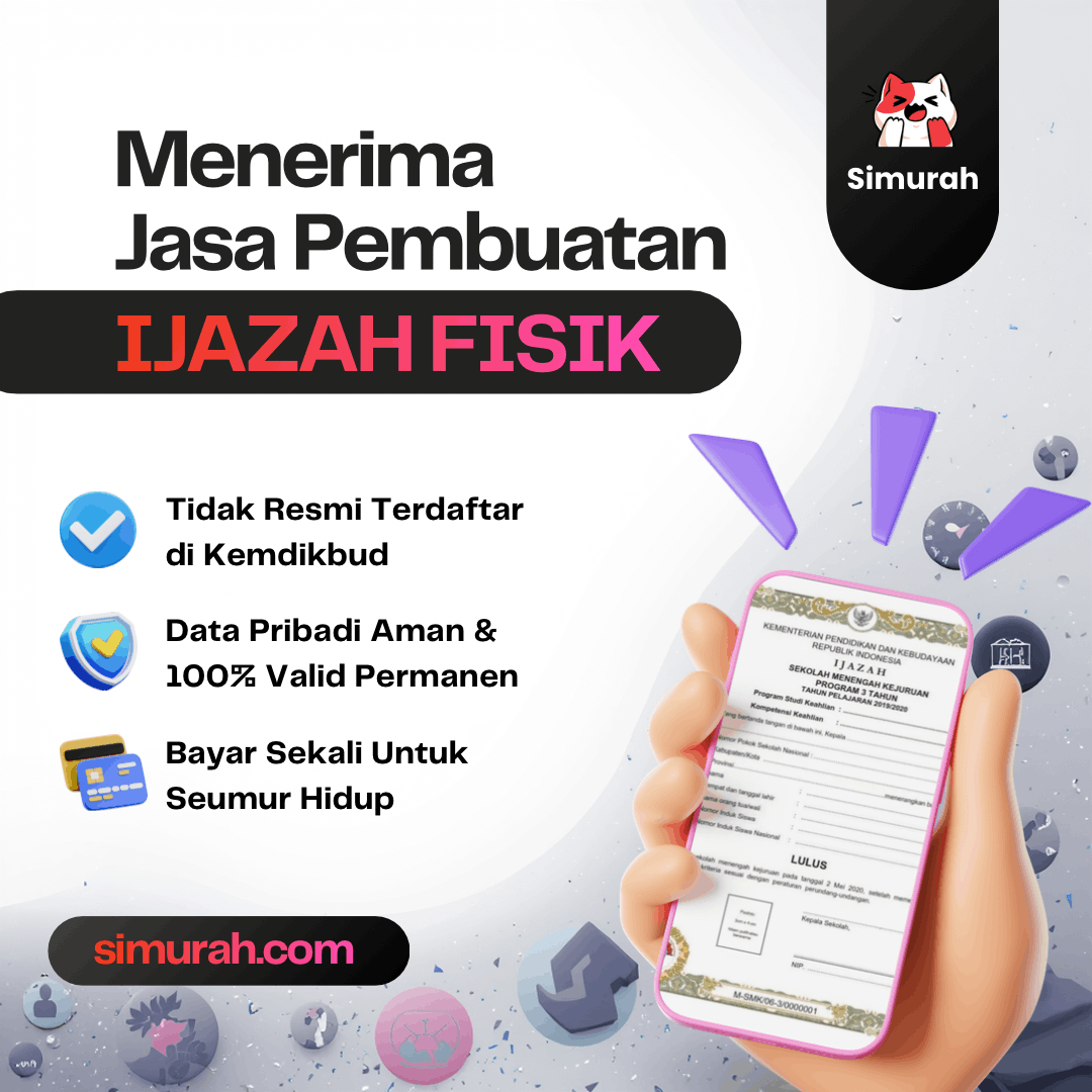 Jasa Pembuatan Ijazah